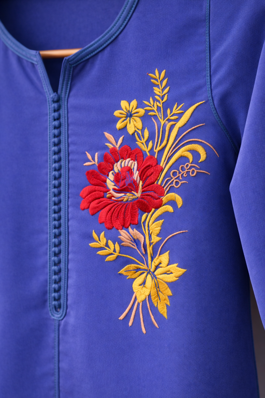 جلابية أطفال مطرّزة يدويًا