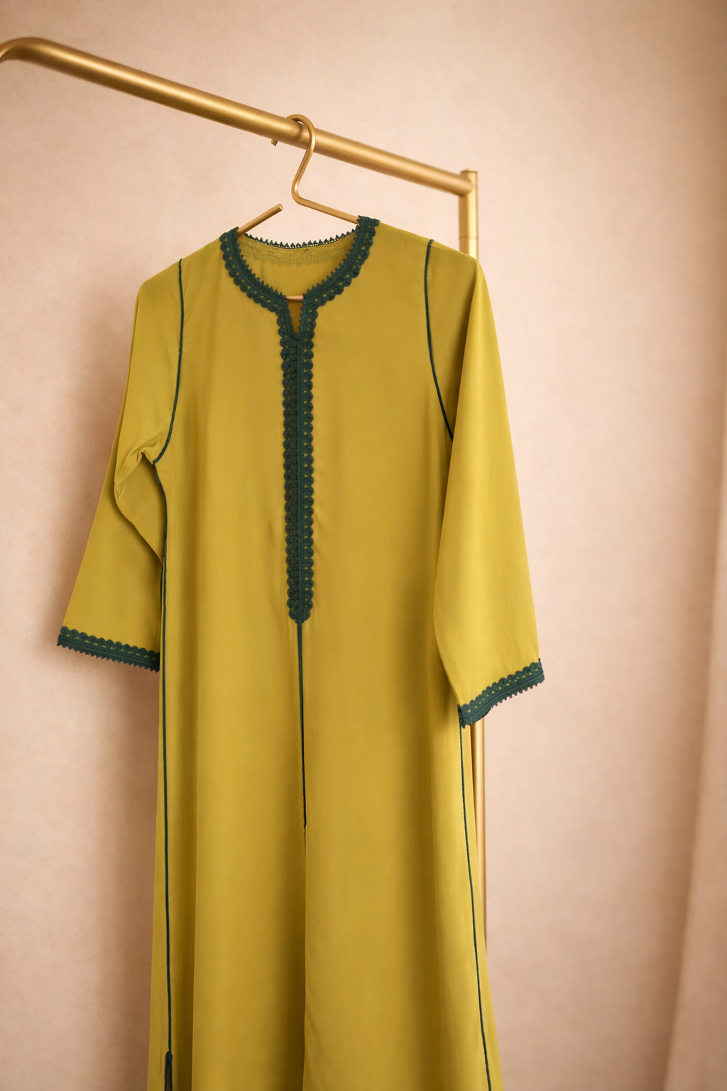 جلابية بسفيفة مغربية اصلية مع حزام